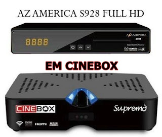 AZAMERICA S928 EM CINEBOX SUPREMO NOVA ATUALIZAÇÃO MODIFICADA - 07/09/2017