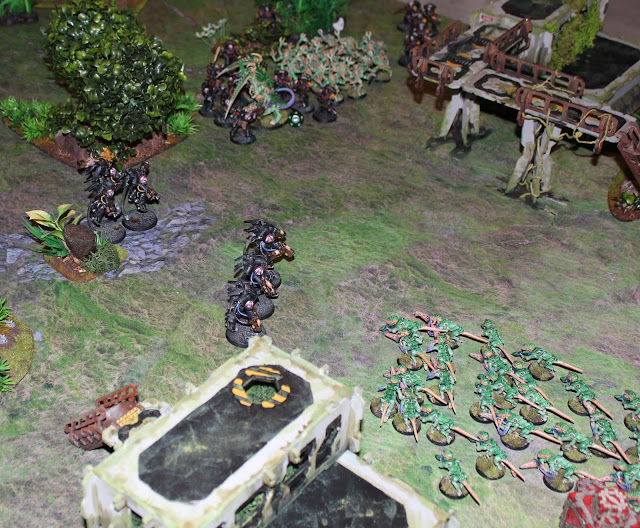 Warhammer 40k battle report - Vigilus Defiant - Crucible of War - Storm the Lines: Tyranids vs Space Marine Primaris Salamanders - 1500 points