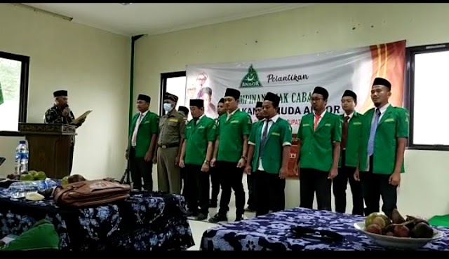 Pelantikan PAC GP Ansor Singgahan Masa Khidmat 2021-2023