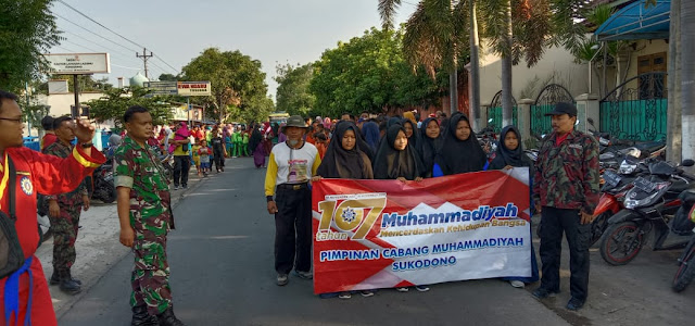 Gerak Jalan Sehat Pantirejo Tempuh 3 KM