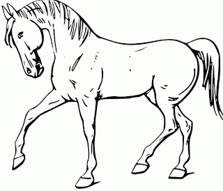 Realistic Coloring Pages Of Horses