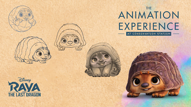 迪士尼動物王國繪畫魔龍王國篤篤體驗, Raya-And-The-Last-Dragon-Tuk-Tuk-Animation-Experience-at-Disneys-Animal-Kingdom