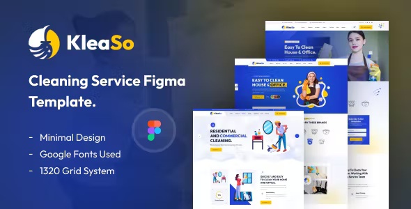 Best Cleaning Services Figma Template