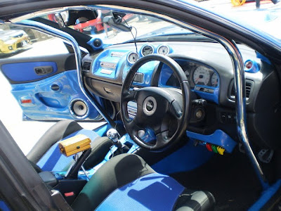 Interior of Impreza