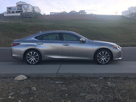 Side view of 2020 Lexus ES 300h