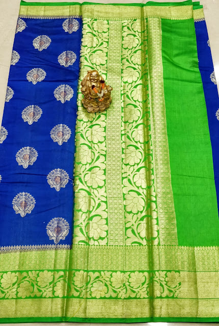 Kanchipuram Korvai Silk Pattu  Saree