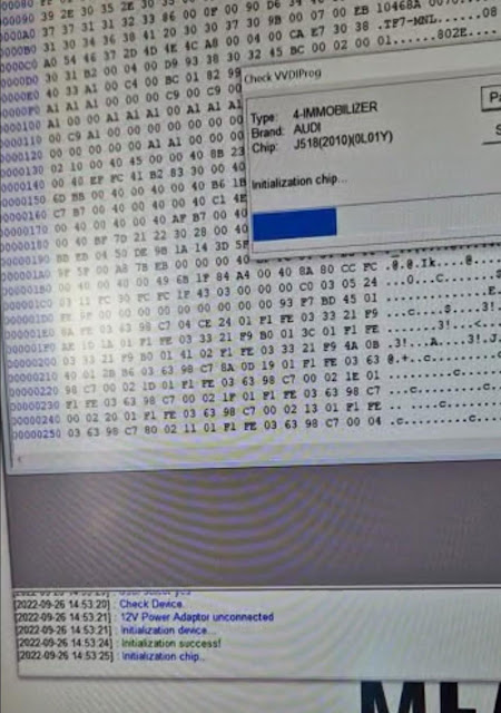 Xhorse VVDI Prog Audi J518 ELV Chip Not Connected 3