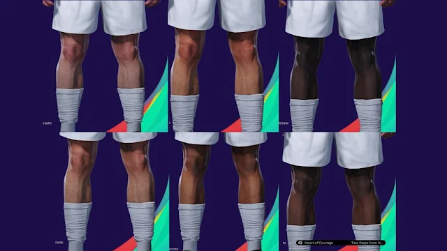 Mod New Thigh Texture For eFootball PES 2021