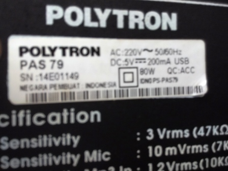 Menganti Power Suplay SA Polytron dengan trafo Speaker 