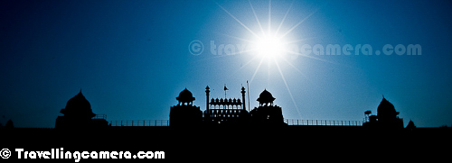 Above photograph shows silhouette of front part of Red Fort with shinning sun on the top. A friend captioned above photograph as - 'Like a Diamond in the sky' . Red Fort is again huge from inside and there is lot to explore.   Let me propose a day plan to explore Red Fort, Humayun Tomb and Qutub Minar. When I am sharing this plan I am assuming that you would be taking a taxi for a day to visit these places, as that would save your time. Metro can also be an option but it may slow you down a bit because you need to find commute from these places to the Metro stations. If you have 2 days or more, Delhi Metro can be pocket friendly option and you can use cycle-rickshaw to commute between metro station & these sites. HOHO bus by Delhi Tourism can also be a good option for moving between these sites.   So let's get started with the plan.  1. I suggest to go to Qutub Minar first and try to reach before the ticket counter opens. Queue up there and be the first one to enter into Qutub Minar campus. That is very advantageous and you would appreciate that better when you go inside. Qutub is most popular amongst these 3, so lot of folks come here. Probably Red Fort is equally crowded. Make it a point that you have good breakfast in the morning and carry water bottle with you. There is audio device available at Qutub which can be accessed from entry gate by paying some money and showing your id proof. This device help you know about various places inside the monument compound. Other way is to hire a guide who can tell you about the history associated, architecture and some interesting stories. If I have to money on this, I will go for human guide in comparison to audio guide.   2. After Qutub Minar you can head to Humayun's Tomb. Out of these 3 monuments, mine favorite in Humayun's tomb. I would recommend to keep good time for this place and I am sure you will like it. There is no provision of audio guide here, so you may want to hire a guide who can be found around the ticket counter.   3. After Humayun's Tomb you can head to Khan Market for Lunch or probably late lunch. Khan market has varied options and there are some cool restaurants here. Do enjoy your meal after walking a lot around above 2 monuments. Keep a watch on time because Red Fort if little away from Khan Market. You can plan commute timings by monitoring maps & traffic situation.  4. Towards the end, you go to Red Fort. Be a little careful around Red Fort and try to keep your valuables in a bag. It's pretty crowded and you encounter different kind of people there. Precautions are always helpful. When you are done with a tour of Red Fort and you feel you have energy/time, you can plan to visit Chandni Chowk which is just across the road. This is Old Delhi and the place is very different from rest of the Delhi. If your stomach can afford street food, it's best place to try some of the special snacks of Delhi.   Hope above plan would be helpful for you. If you try this plan, please comment back how it went. And any suggestions would be helpful. Let me share few bonus things now.   Other places to explore in Delhi include a list like -  India Gate  Connuaght Place  Lodhi Garden & It's monuments || Mohammad Shah's Tomb  Agrasen ki Baoli  Masjid Fatehpuri  Old Delhi & It's Street Food  Change of Guards Ceremony at President's House (on Saturday Mornings)  Lodhi Garden & it's Green Landscapes  India Habitat Centre for Art & Culture  Parliament of India  Indian President's House || More details  Akshardham Temple  Lotus Temple (Bahai's Temple)  Safdarjung Tomb  Dilli Haat - a good place to shop  Handicrafts from various states of India  Old Fort  Jantar Mantar  Delhi Zoo  Mehrauli Archeological Park (Jamali Kamali)  Railway Museum  National Gallery of Modern Arts  If interested in clubbing - LAP Club  Hauz Khas Village and main places around it  Firoz Shah's Tomb in Hauz Khas Village   National School of Drama for evening Theatre Shows  Birla Temple  Nehru Place - Asia's largest Computer Hardware market   If you have more time and want to go outside of Delhi, here is a list of Weekend destinations around Delhi. 