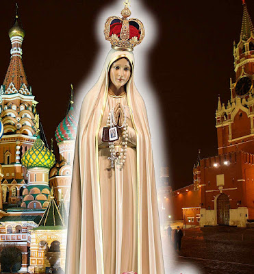 Nossa Senhora de Fátima no fim triunfará e converterá todo o mundo eslavo, malgrado as insídias infernais