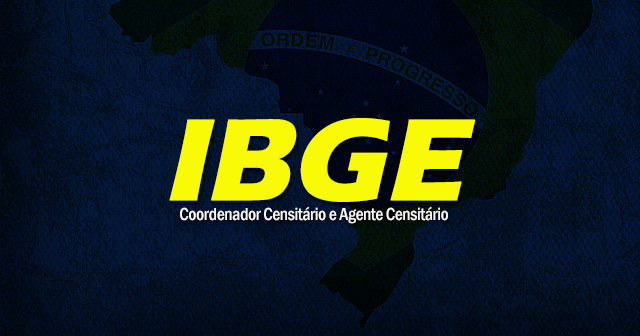 IBGE 2019: Agente e Coordenador Censitário