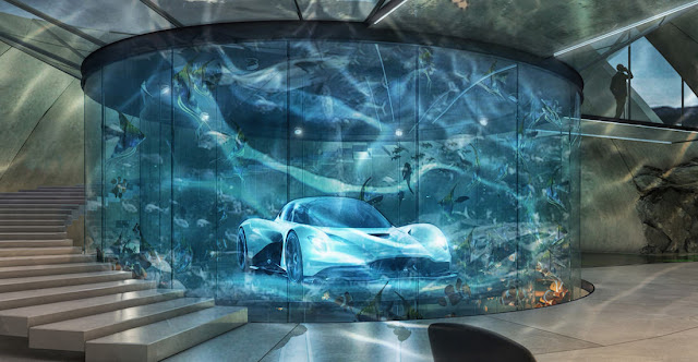 アストンマーティンが自動車愛好家向けのオーダーメイドガレージの設計を開始！