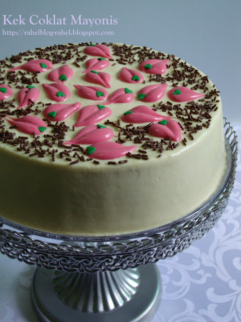 Rahel Blogspot: Kek Coklat Mayonis