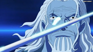 ワンピースアニメ 魚人島編 523話 レイリー | ONE PIECE Episode 523