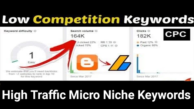 Low Competition High Traffic Micro Niche Keywords(Excel Sheet)