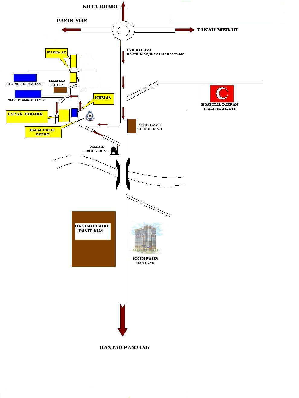 AZ REFQEE HOME: TAMAN MEWAH TERES 1 TINGKAT DI REPEK,PASIR MAS