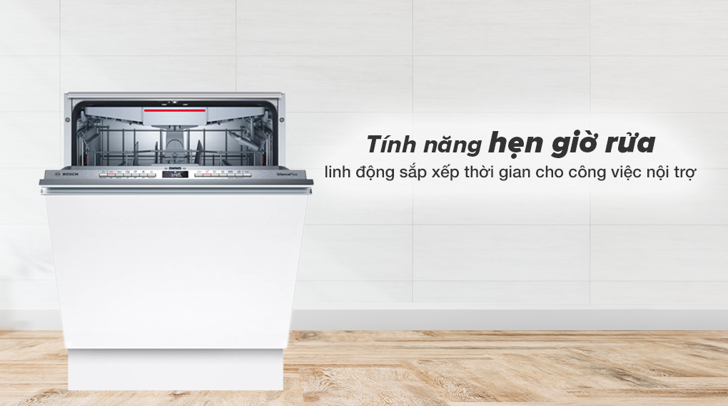 Máy rửa bát âm tủ 13 bộ BOSCH SGH4HCX48E