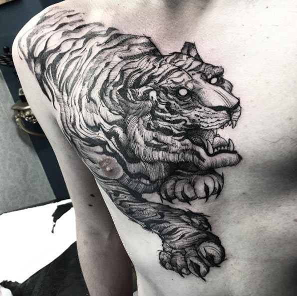 esta_auto-croquis_tatuagem_de_tigre