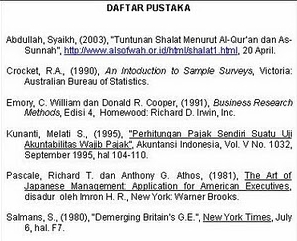 Contoh Penulisan Daftar Pustaka Dalam Internet - Simak 