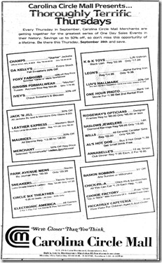 Thoroughly Terrific Thursday September 25, 1985