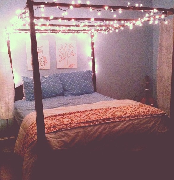 Fairy Lights In Bedroom