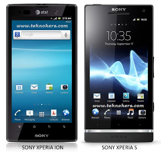 apa beda xperia s dan ion?, perbedaan layar xperia s dengan ion, harga dan spesifikasi ponsel android sony