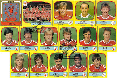 liverpool panini 1988