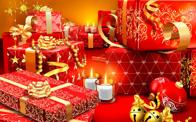 Christmas Gifts HD Wallpaper Free Download