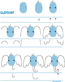 Ed Emberley's Elephant Drawing Page