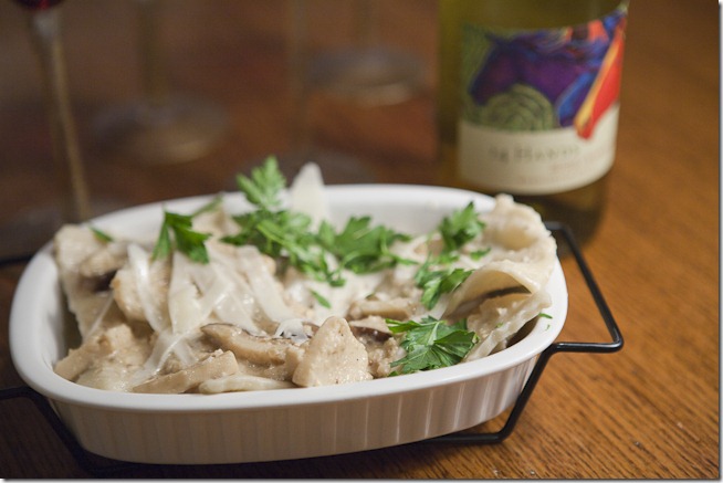 2009 14 Hands Chardonnay paired with Lamb and Ricotta Ravioli-1