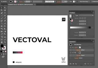 gradasi, illustrator, tips, text, color,