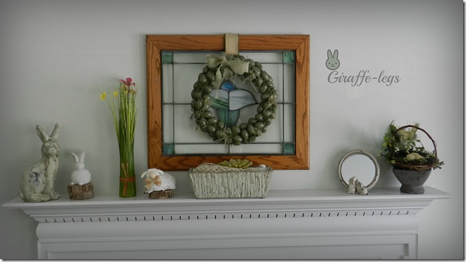 Easter mantel