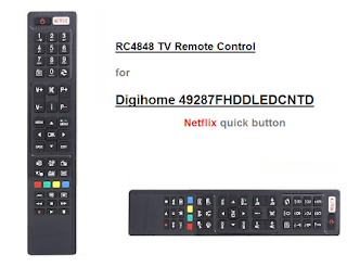 RC4848 TV Remote Control For Digihome 49287FHDDLEDCNTD