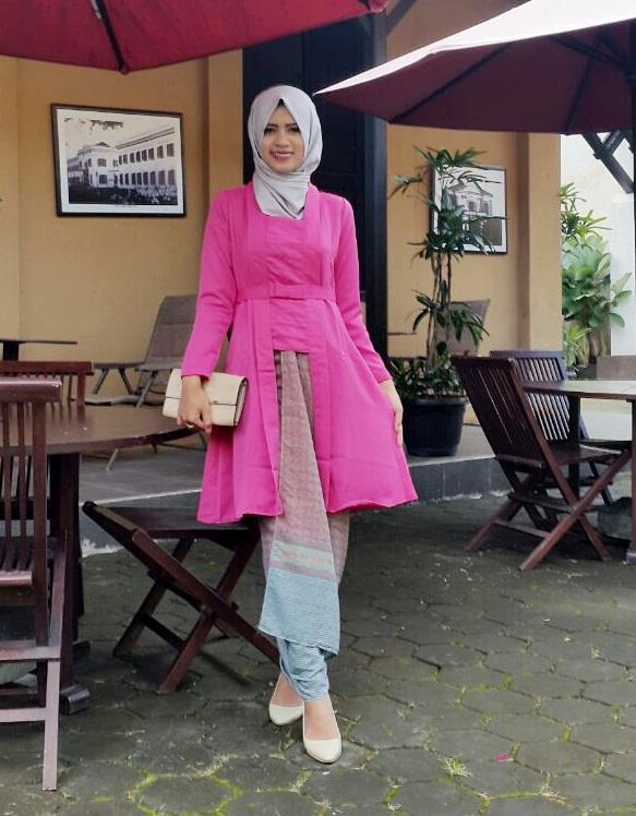 5 Model Baju  Kebaya Muslim Modern Untuk Ke  Pesta  