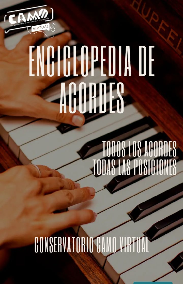 Enciclopedia de acordes para piano