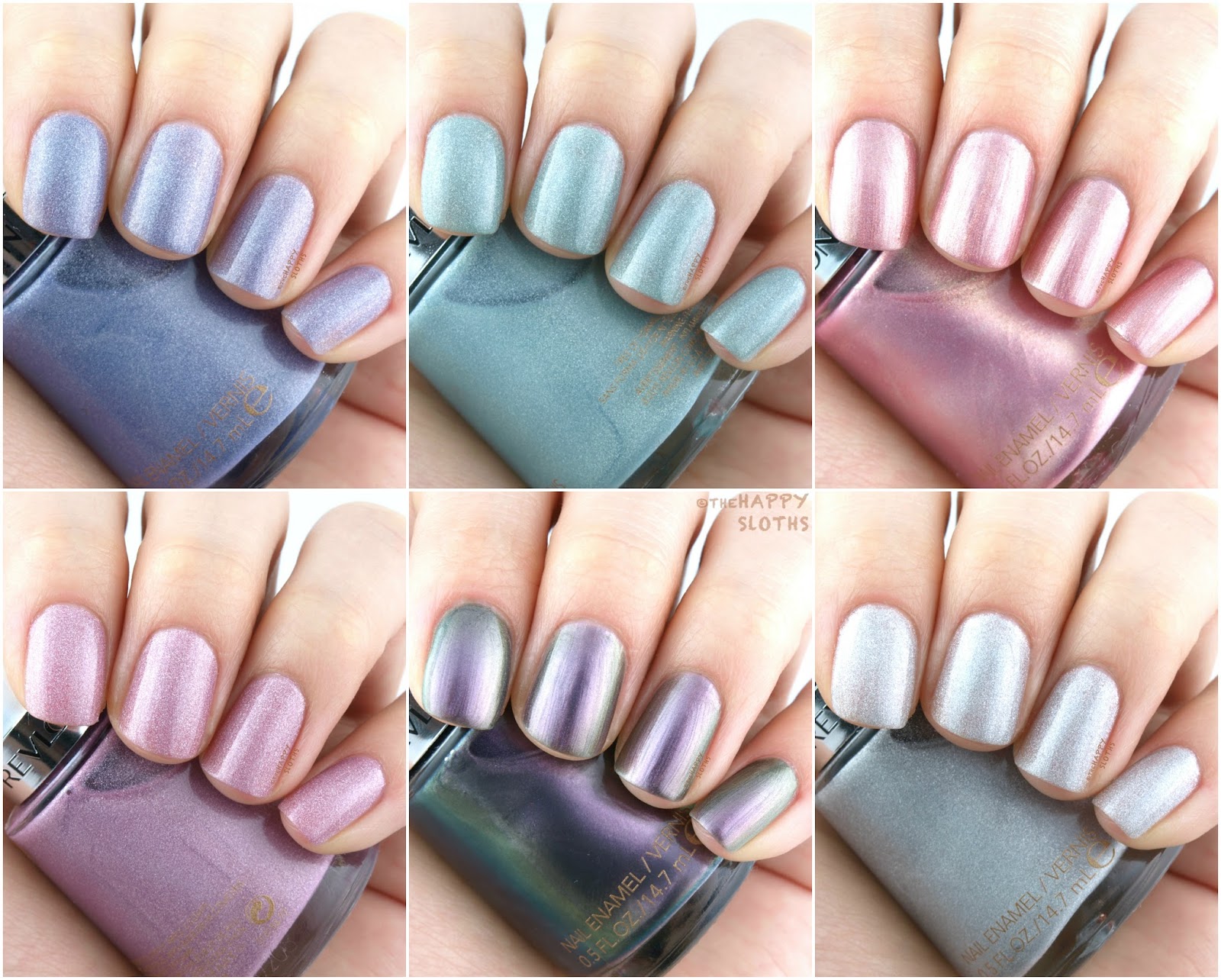 Revlon Fairy Dust (Holographic) Swatches and Review - Tea & Nail Polish