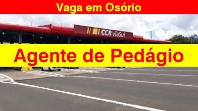 Sine de Osório anuncia vagas para Atendente de Pedágio