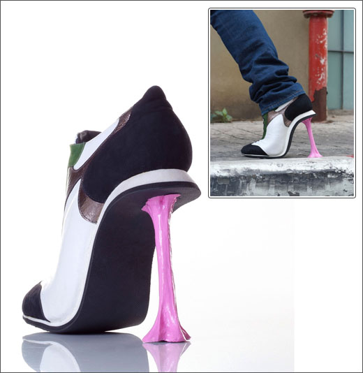 Desain Sepatu Wanita - Chewing Gum by Kobi Levi