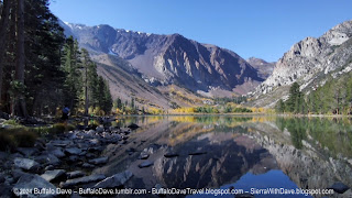 Parker Lake - fall colors around Parker Lake