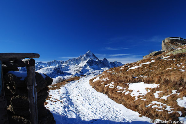 Monviso salendo alla Punta Ostanetta