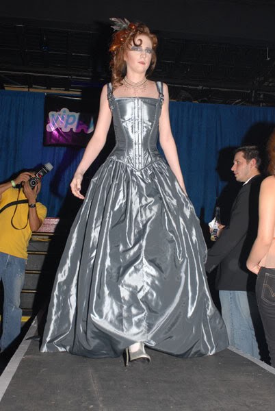 decidedly Steampunk ball gown