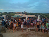 aperitivo spiaggia formentera