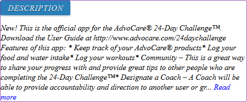 24 day challenge advocare