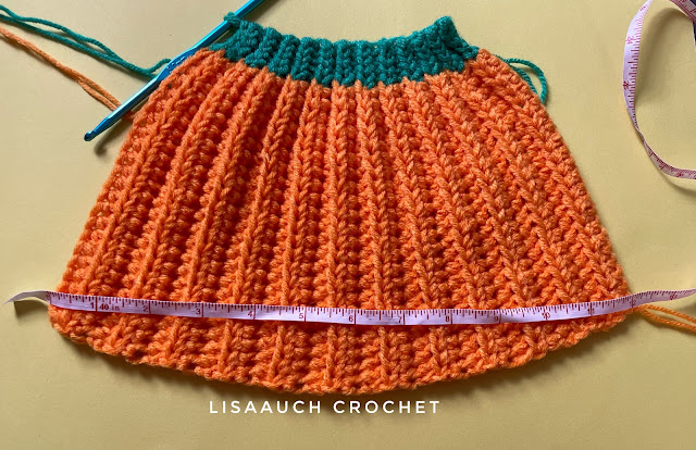 Crochet Pumkin Hat pattern free