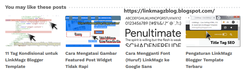 Cara Menambahkan Jumlah Artikel di Related Posts LinkMagz