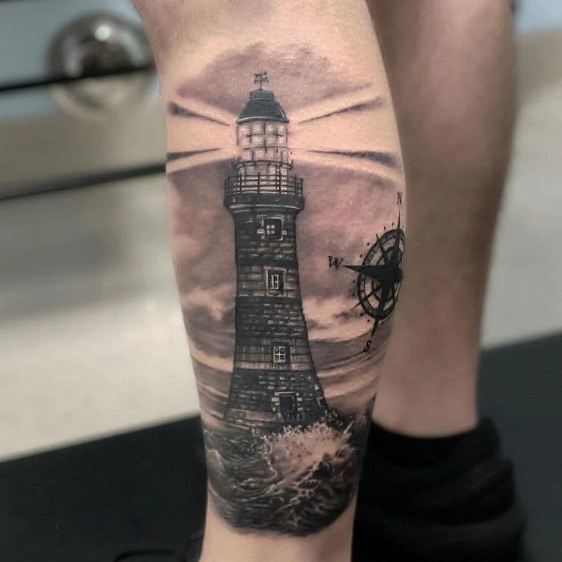 Tatuajes de faros mejores Ideas y su Significado