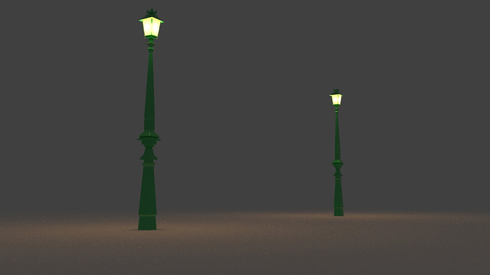 Free 3D Street Lamp .blend file