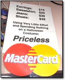 Halloween Mastercard Priceless Costume www.traceeorman.com