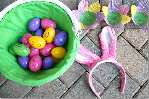 Bunny Hop ABC Easter Egg Game from Fantastic Fun & Learning